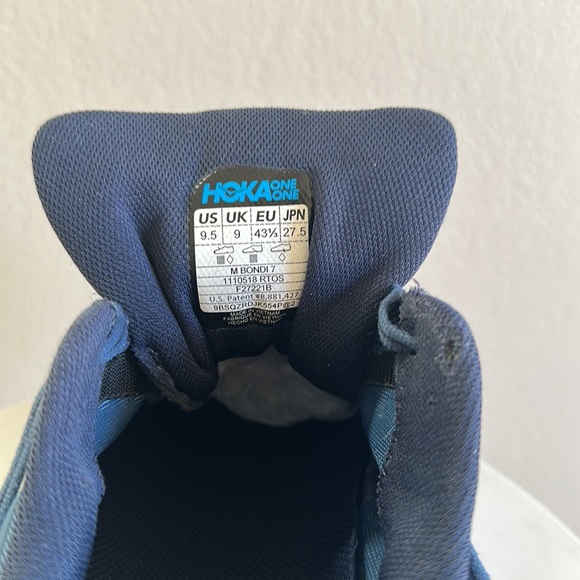 HOKA ONE ONE Bondi 7 Men’s Size 9.5 - Picture 8 of 8